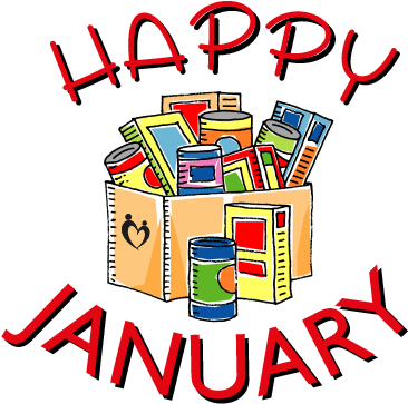 Happy January (400x389), Png Download