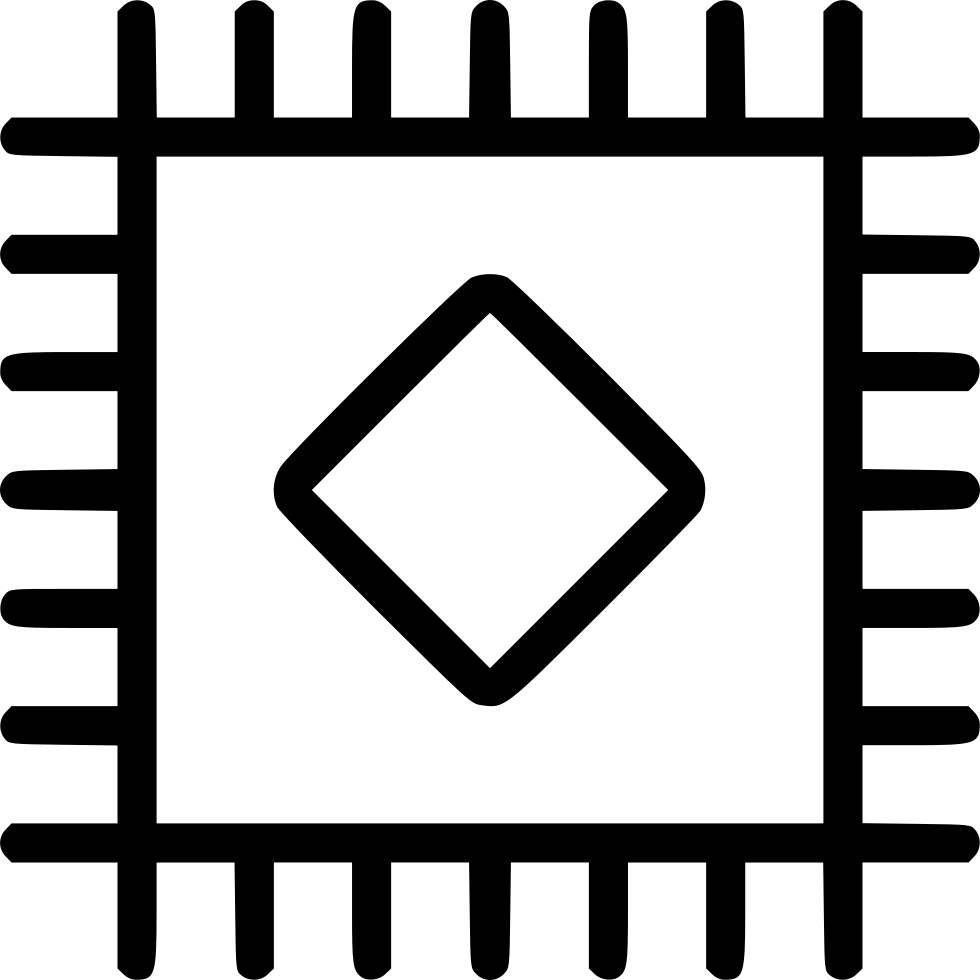 Carpet Comments - Free Cpu Png Icon (980x980), Png Download