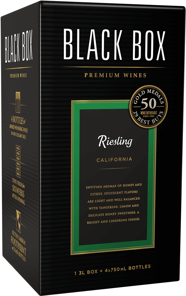 Black Box Riesling - Black Box Wine (765x1200), Png Download