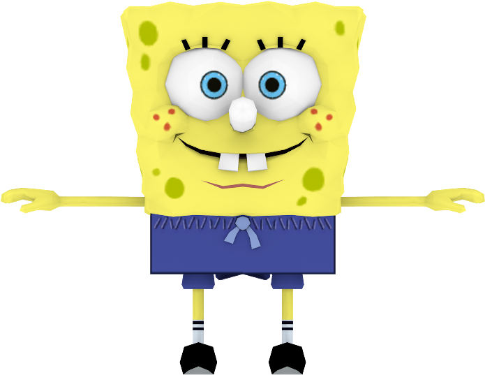 Download Zip Archive - Spongebob Ripped Pants Png (750x650), Png Download