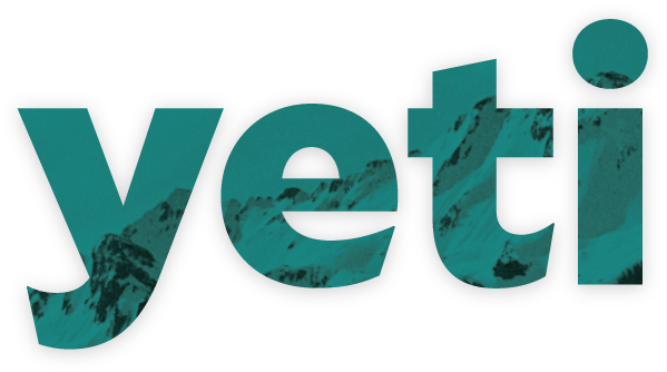 Yeti Logos - Knockout (800x600), Png Download