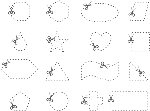 Cut Here Scissors Vector Download Free Art - Scissors (700x490), Png Download