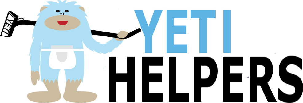 Yeti Helpers Logo - Yeti Helpers Carpet Cleaners (1000x335), Png Download