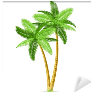 Tropical Palm Trees - Flamingo Nest (400x400), Png Download