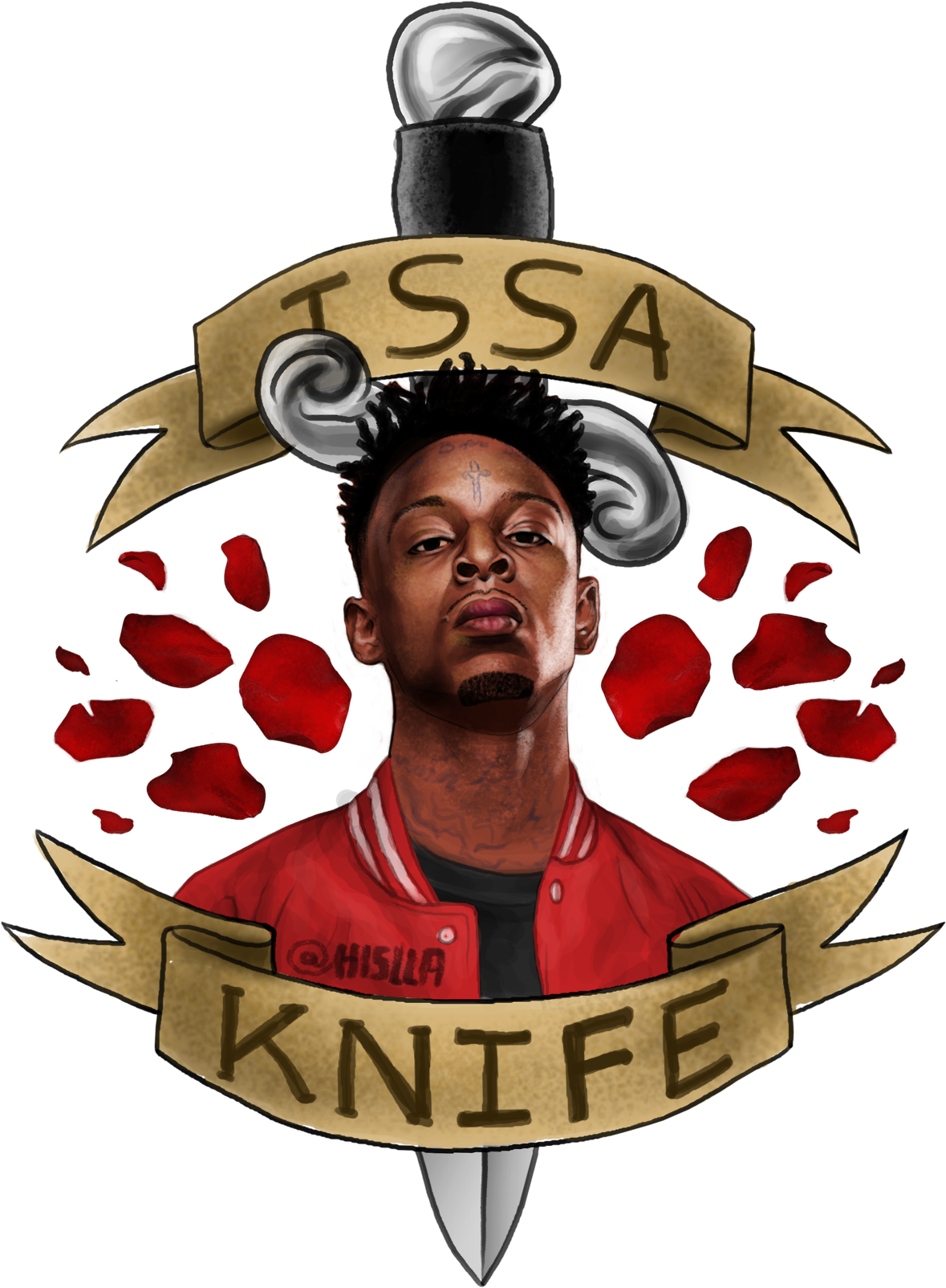 “issa Birthday Happy Birthday 21 Savage, Always Inspiring - T-shirt (1280x1707), Png Download