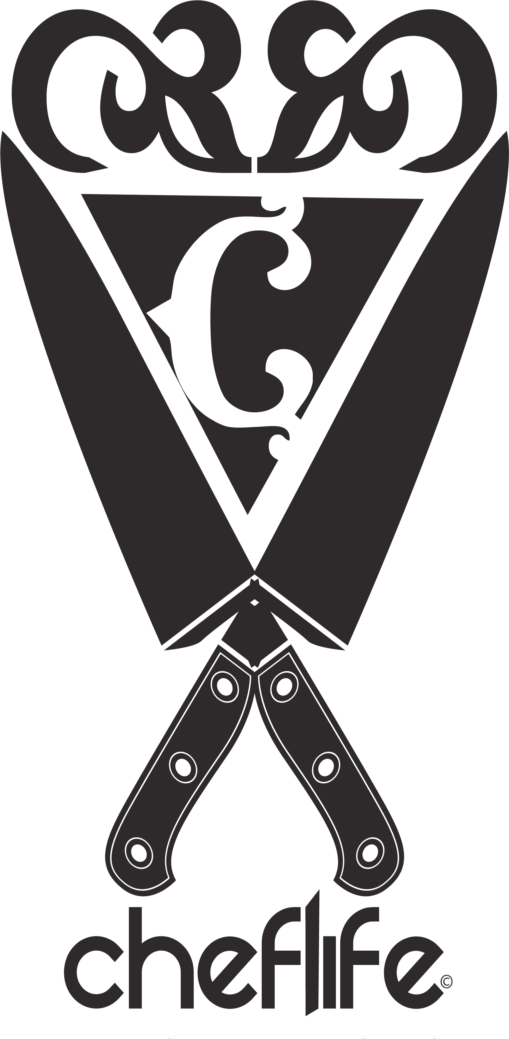 21 Savage Knife Tattoo Png - Logo Knives Trans.psd Throw Blanket (2128x3632), Png Download