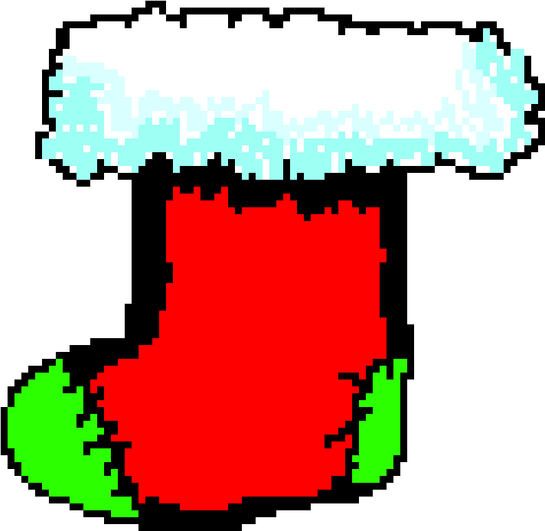 Christmas Stocking (1410x900), Png Download