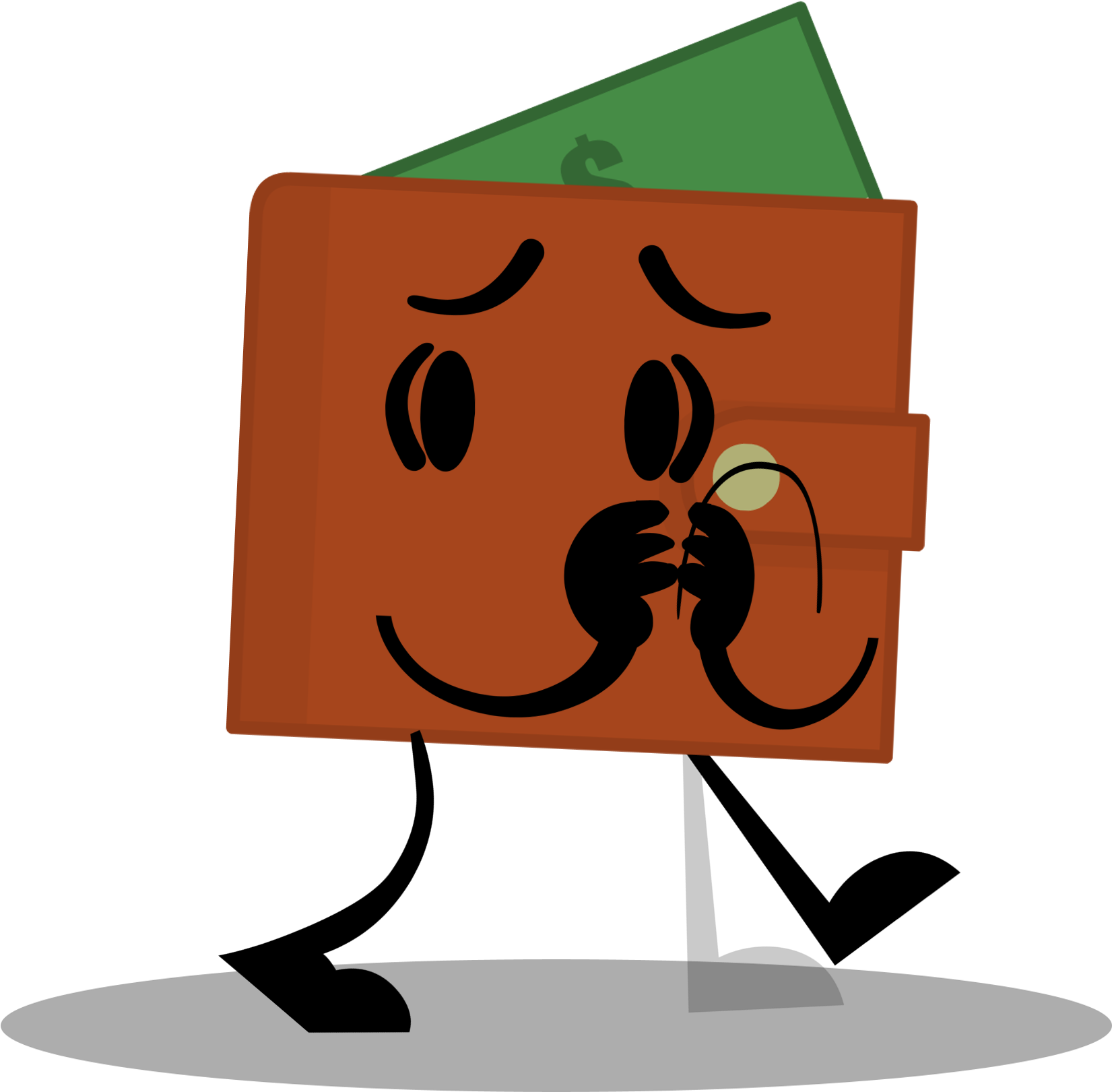 Wallet New Pose - Object Terror Beer X Trowel (1650x1656), Png Download