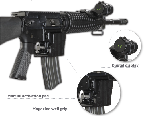 Previousnext - Ar-15 Style Rifle (513x500), Png Download