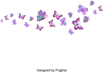 Cartoon Hand Painted Abstract Butterfly Design, Cartoon, - Painting (360x360), Png Download