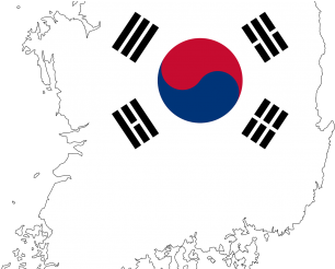 South Korea To Allow Visa-free Entry For Pinoy Tourists - Korea Flag Round Icon (520x245), Png Download