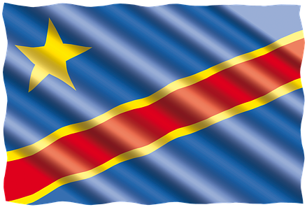 International, Flag - Congo (510x340), Png Download