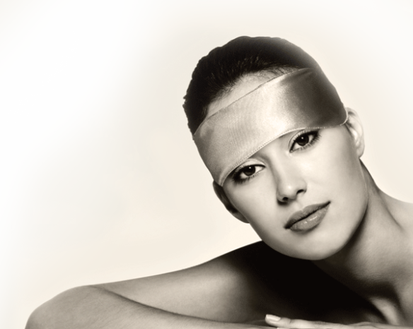 Forehead Sleeping Lines (584x466), Png Download