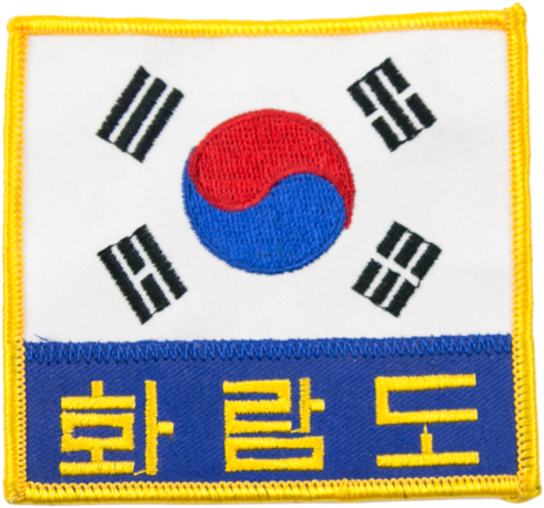 1143 Korean Flag Patch - National Flag Of Korea (600x600), Png Download