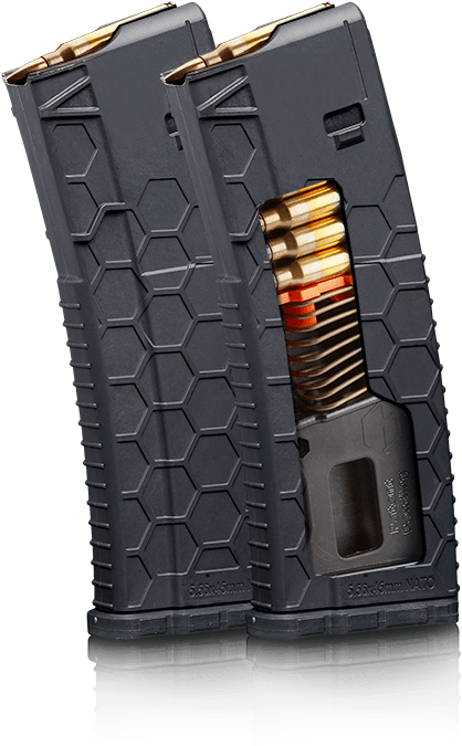 Shop 15 Round *image Is For Illustrative Purposes Only - Hexmag Hex Hx15-30arblk Mag Ar15 15rd Black (486x768), Png Download