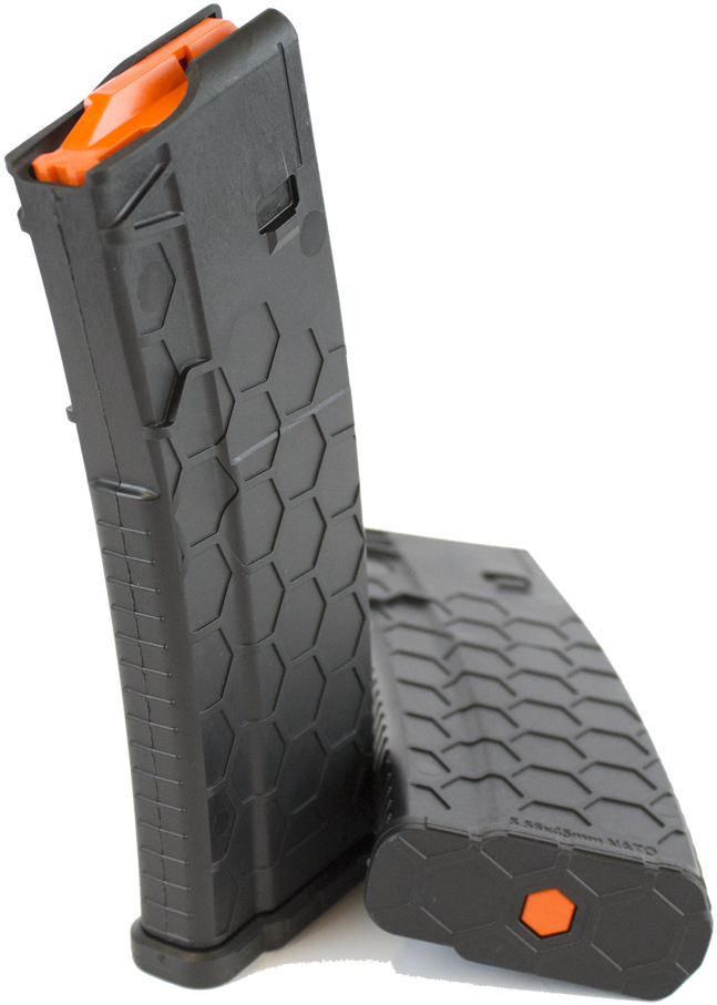 10/30 Hexmag Ar-15 Magazine Black - Hexmag Hx30arblk Ar-15 Multiple 30 Rd Black Finish (1000x1000), Png Download