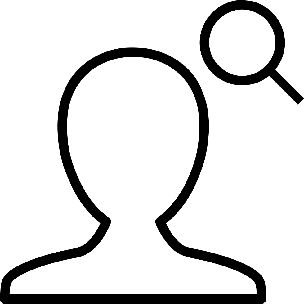 Man Boy Male Search Find Zoom Magnifying Glass View - Man (980x980), Png Download