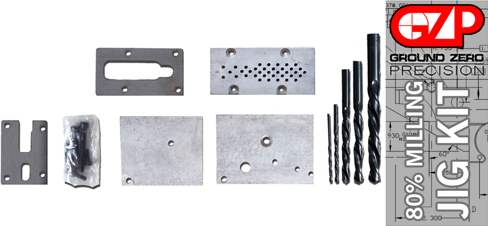 80 Ar 15 Milling Jig - Ar-15 Style Rifle (966x441), Png Download