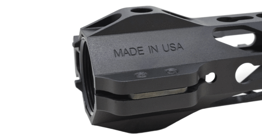 Rptr Keymod Free Float Handguard - Keymod (900x477), Png Download