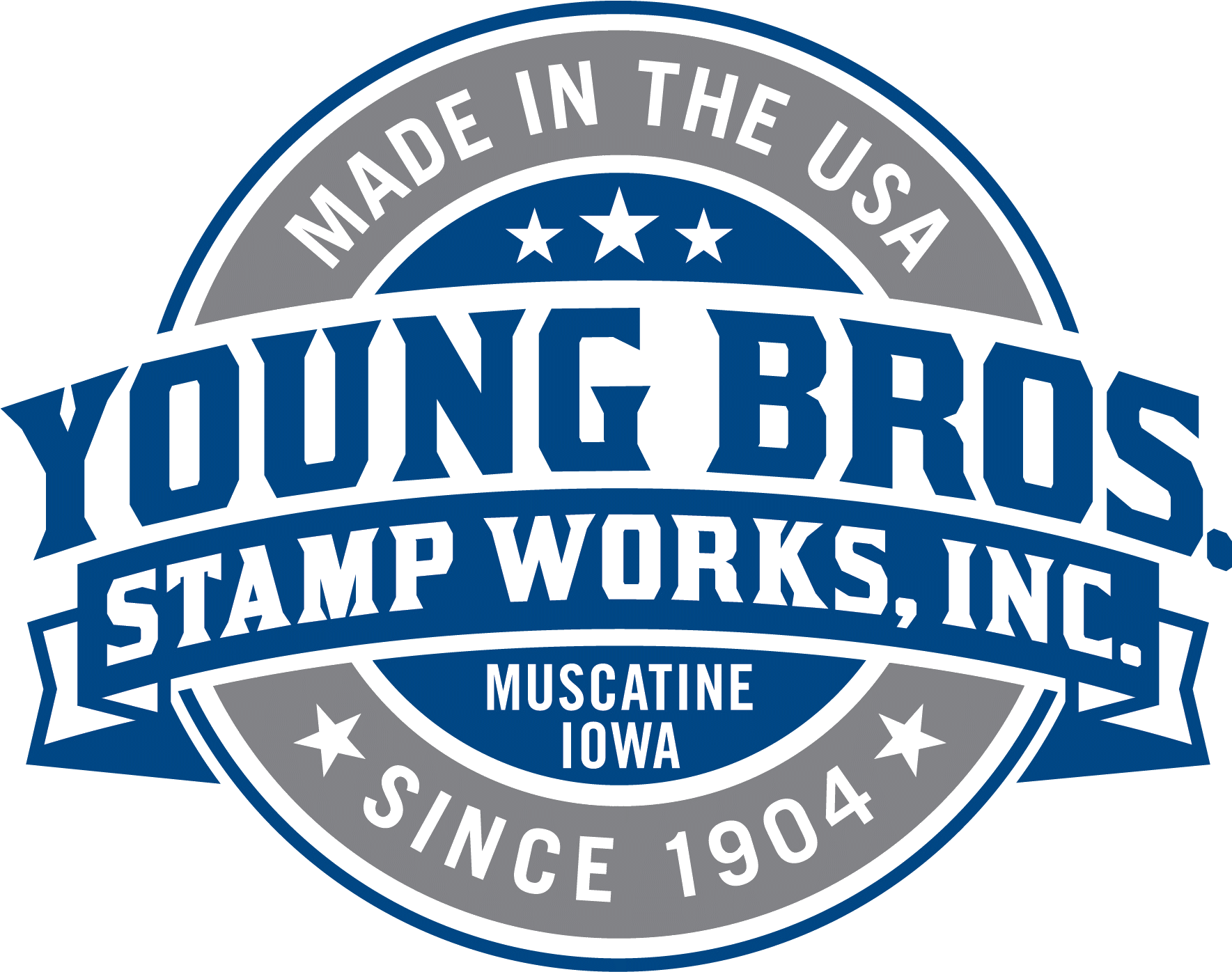 Young Bros Stamp Works Logo (1768x1768), Png Download