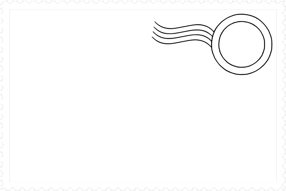 How To Use Postage Stamps - Circle (1280x853), Png Download