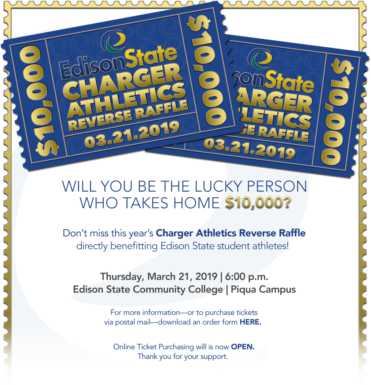 Charger Reverse Raffle - Poster (1210x1295), Png Download