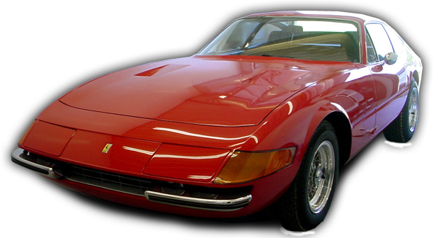 We Can Handle Partial To Full Frame Off Restorations - Ferrari Daytona (613x336), Png Download