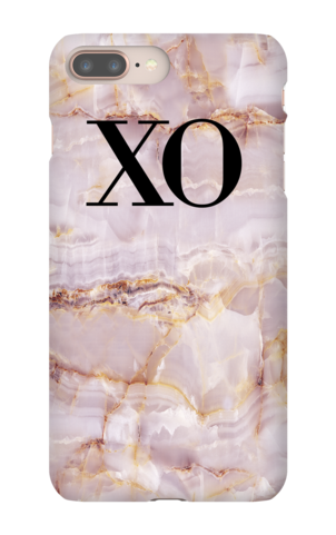 Personalised Natural Pink Marble Initials Iphone 8 - Apple Iphone 8 Plus (480x480), Png Download