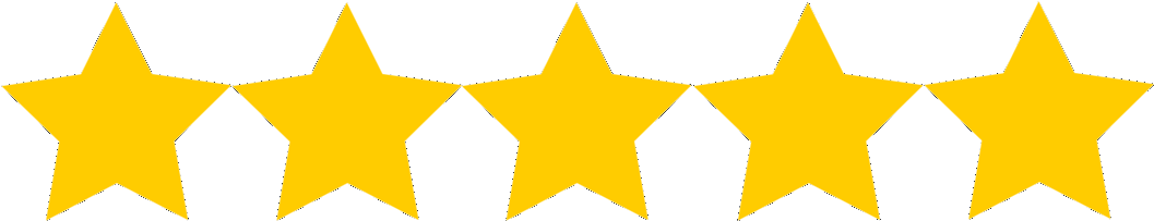 5 Star Rating - 4 1 2 Stars (1136x244), Png Download