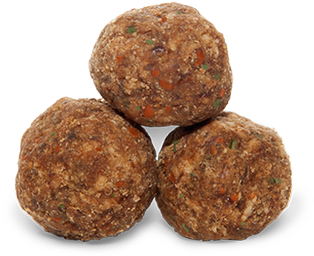 Meatballs - Dogswell Vitality Meatballs, Beef, 15 Oz (385x439), Png Download