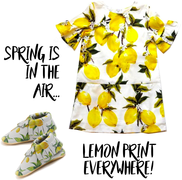 Lemonade Stand - Freshly Picked Girls' Lemonade Moccasins - Baby - White/yellow (648x636), Png Download