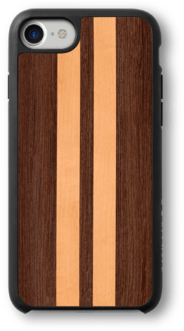 7 Plus Zebrawood - Recover Wenge Wood Iphone 8/7/6 Case (339x480), Png Download