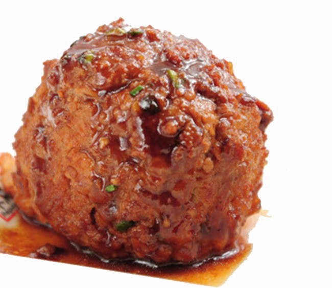 Meatball Png Image Background - Meatball Png (650x563), Png Download