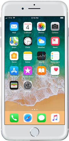 Iphone 8 Plus - Iphone 7 Mobile Phone (300x600), Png Download