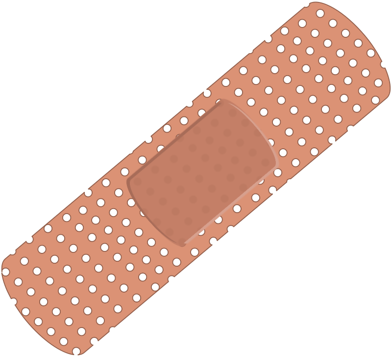 This Graphics Is Pansement About Bandage, Health, Medicine, - Band Aid Clipart Png (800x727), Png Download