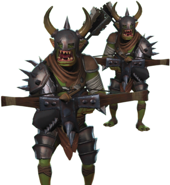 Orc Tnt Archer Image - Orcs Must Die Orc (400x405), Png Download