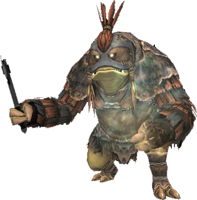Orc Seed - Final Fantasy Xi (384x390), Png Download