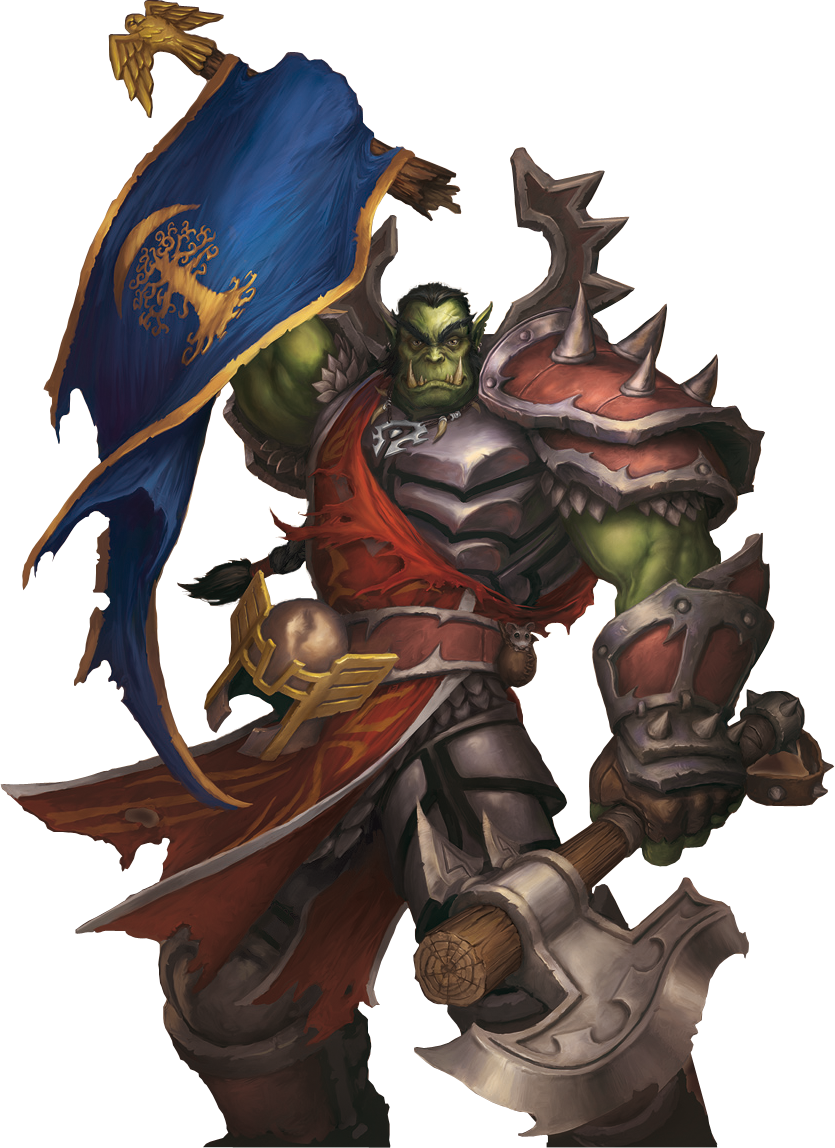 World Of Warcraft Orc (835x1148), Png Download