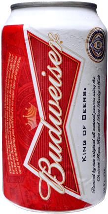 Budweiser Can - Budweiser 12 Oz Can (450x800), Png Download