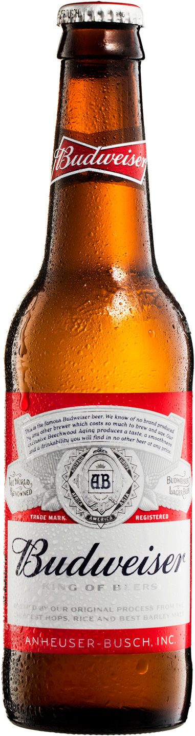 Budweiser Lager Bottles 355ml - Budweiser Australia (1600x2000), Png Download