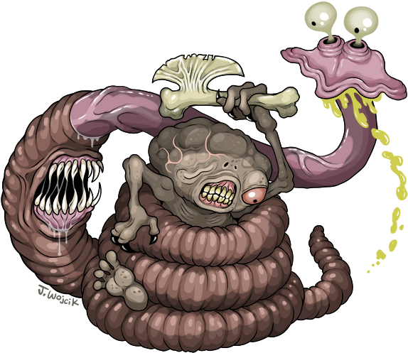 Bio Engineered Monsters (600x519), Png Download