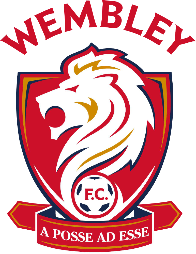 Budweiser Wembley Football Club - Wembley Fc Badge (771x1000), Png Download