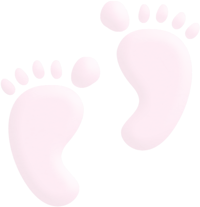 Kittydesigns Littlelovegirl Footprint - Footprint (490x500), Png Download