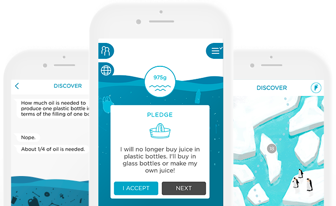 My Little Plastic Footprint (673x413), Png Download