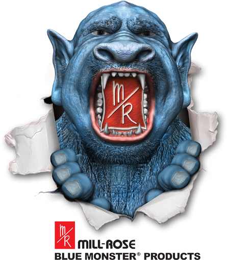 Mill-rose Blue Monster Products - Mill Rose (444x525), Png Download