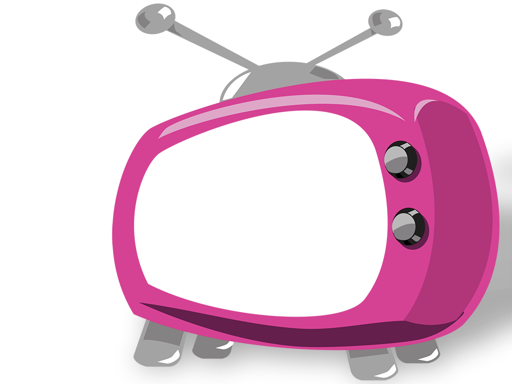 Also Available In Two Formats - Retro Tv Clipart Png (1024x768), Png Download