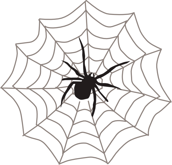 Spider Clipart (600x574), Png Download