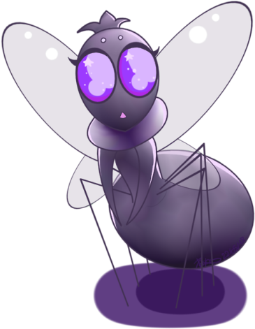 So, The Little Creature From @dragonfoxgirl's Animated - Spider And The Butterfly (500x500), Png Download