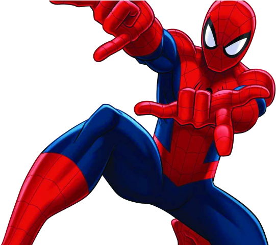 Spider Man Clipart Blank Background - Spider Man Clip Art (640x480), Png Download
