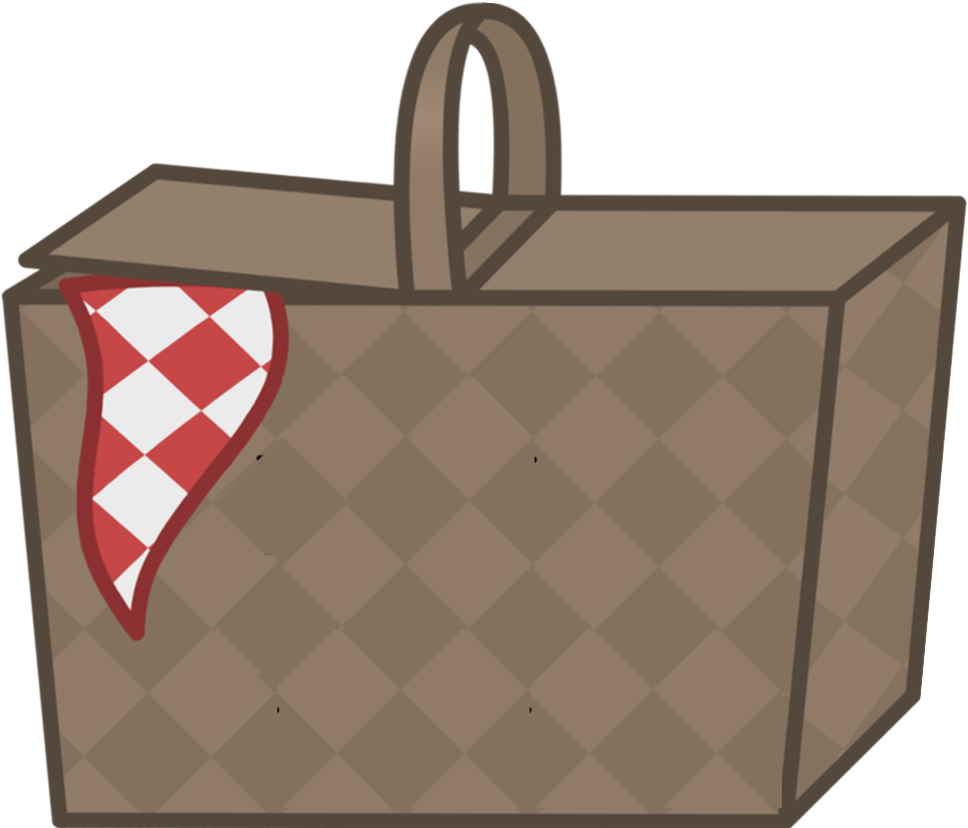 Picnic Basket Body - Picnic Basket (1044x868), Png Download